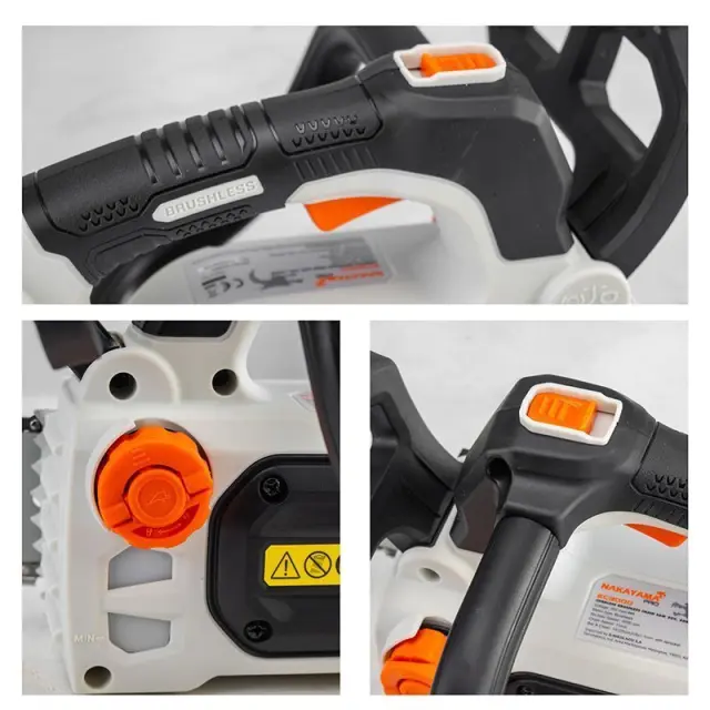 Nakayama PRO EC3000 - Αλυσοπρίονο Κλαδευτικό Brushless 20V, (Χωρίς Μπαταρία - Φορτιστή) (042099) 2