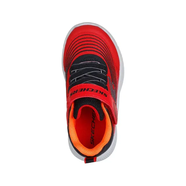 Skechers Lightweight Microspec Advance (403926N-RDBK) - Μαύρο-Κόκκινο 2