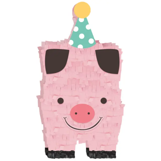 Μίνι Διακόσμηση Barnyard Birthday - Γουρουνάκι / 17.7 x 8.8 εκ