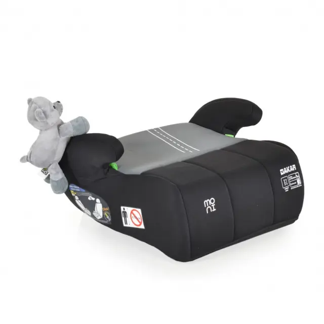 Moni Dakar Καθισματάκι Αυτοκινήτου Booster i-Size Dakar Grey 22-36 kg 3801005151509