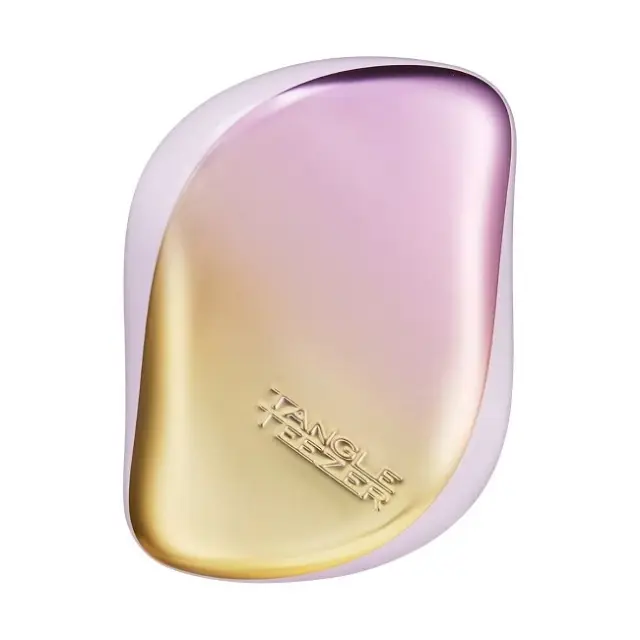Tangle Teezer Βούρτσα Μαλλιών Compact Styler - Lilac Yellow Chrome