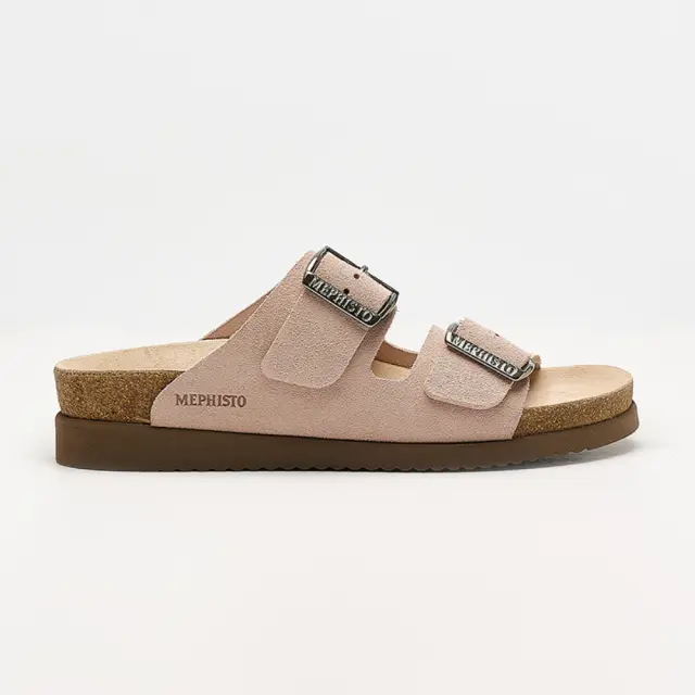Mephisto Πέδιλα Γυναικείο δέρμα Nubuck Μπεζ MEP/HESTER L/SAND