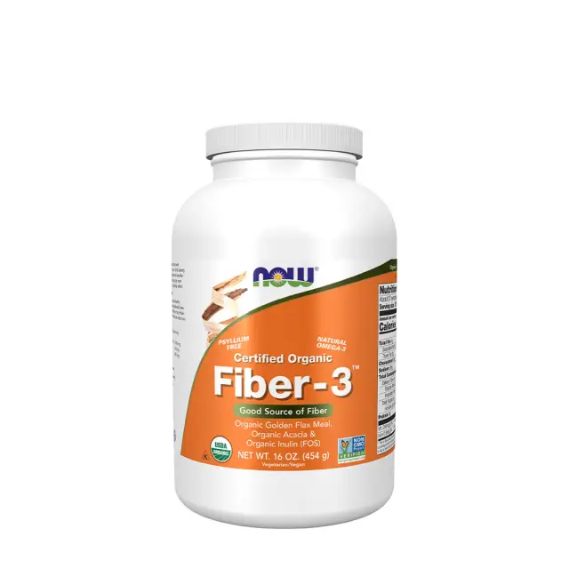 Now Foods Fiber-3 Organic