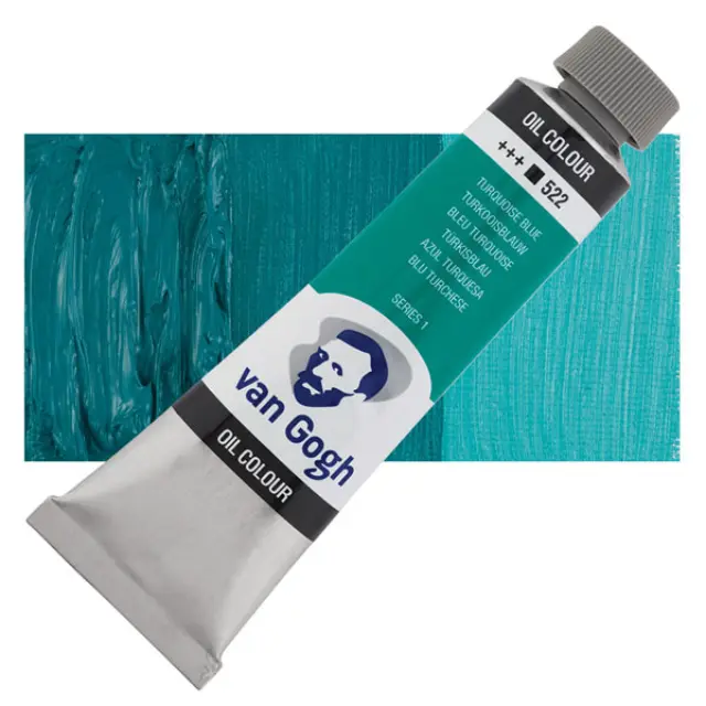 Λάδι Talens Van Gogh - 522 Turquoise Blue - 20ml