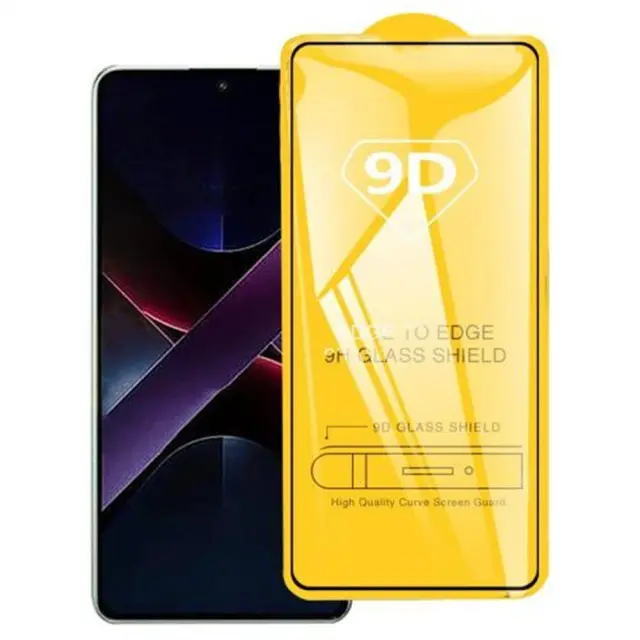 Full Cover Tempered Glass για Xiaomi Poco X7 Pro 5G- Black OEM
