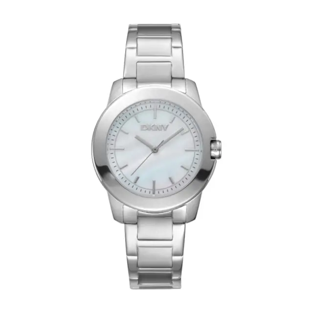 DKNY Park Ave Midi, Women's Watch, Silver Stainless Steel Bracelet DK1L020M0035