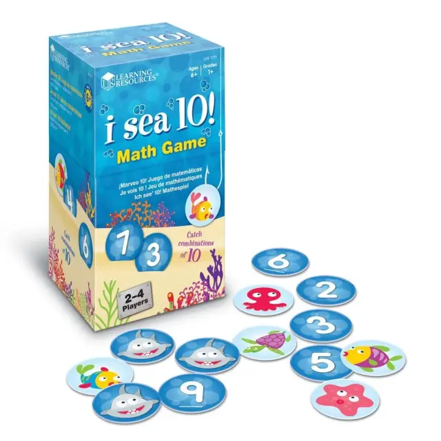 Learning Resources Εκπαιδευτικό Παιχνίδι Μαθηματικών "I Sea 10!" (6+ ετών) LER1771
