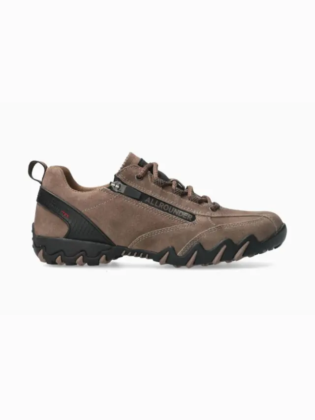 Mephisto Sneakers Γυναικείο δέρμα Nubuck Καφέ MEP/NIZAR TEX BISONTE 3