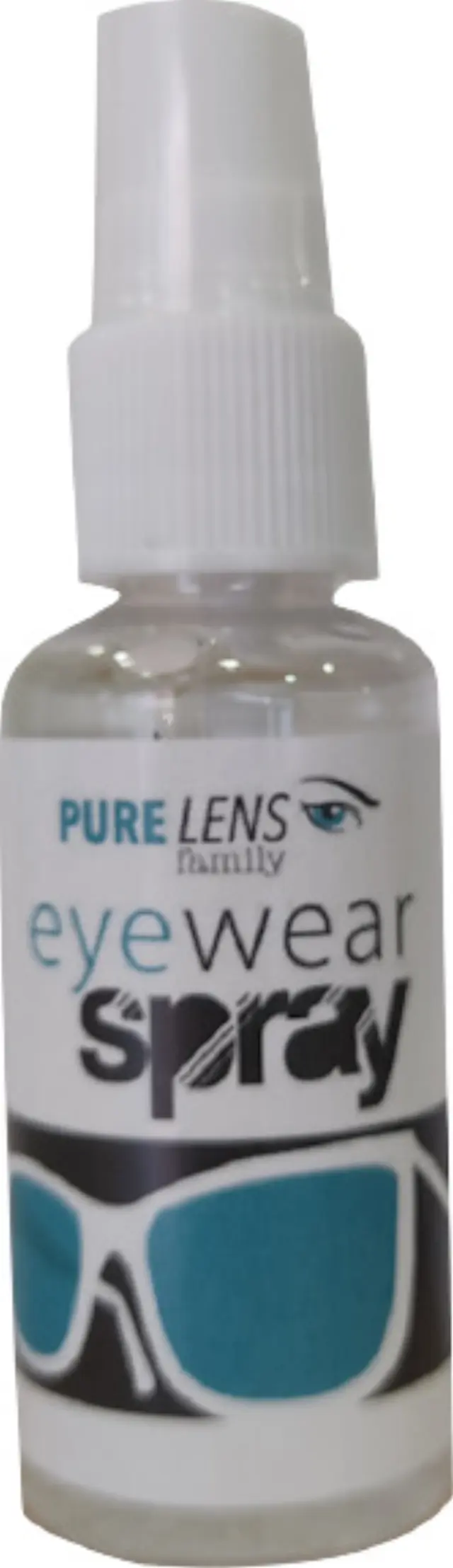 Pure Lens family Eyewear Spray Αντιστατικό - Καθαριστικό Γυαλιών Λευκή ετικέτα