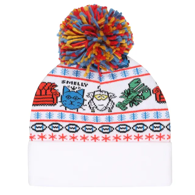 Σκούφος Friends Central Perk Ski Beanie Unisex White Pom Beanie FRE08509BPW - One Size 3