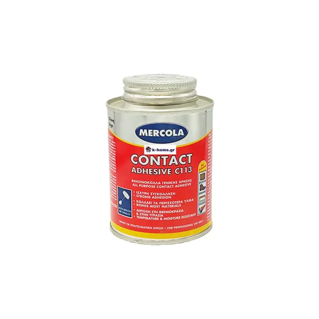 Mercola CONTACT C113 Βενζινόκολλα Γενικής Χρήσης Με Πινελάκι 200ml