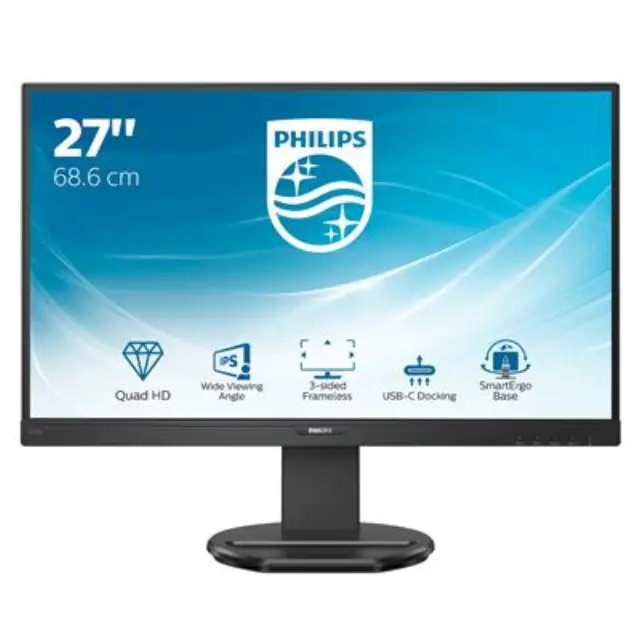 Philips B Line 276B9/00 LED display 68.6 cm (27") 2560 x 1440 pixels Quad HD Black