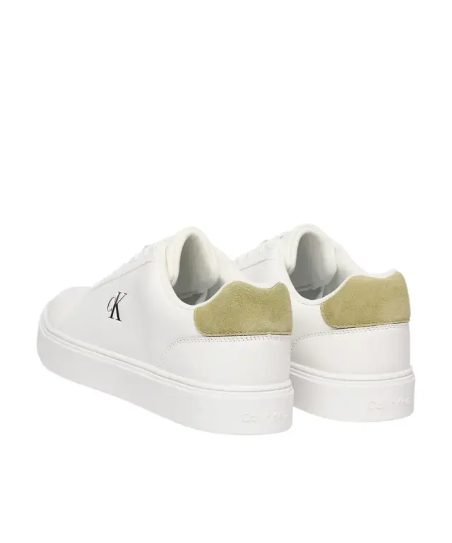 Calvin Klein - Ανδρικά Sneakers Ck Classic Cupsole Laceup Lth YM0YM01435-01V Λευκό 3