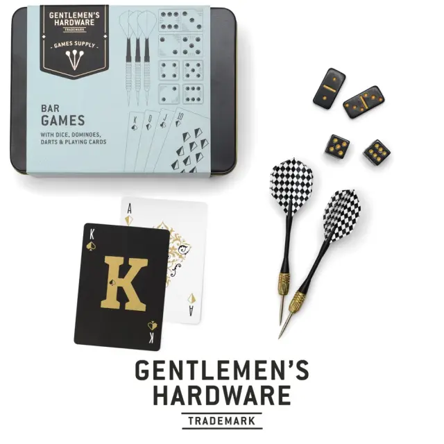 Gentlemen's Hardware® Bar Games σε Μεταλλικό Κουτί
