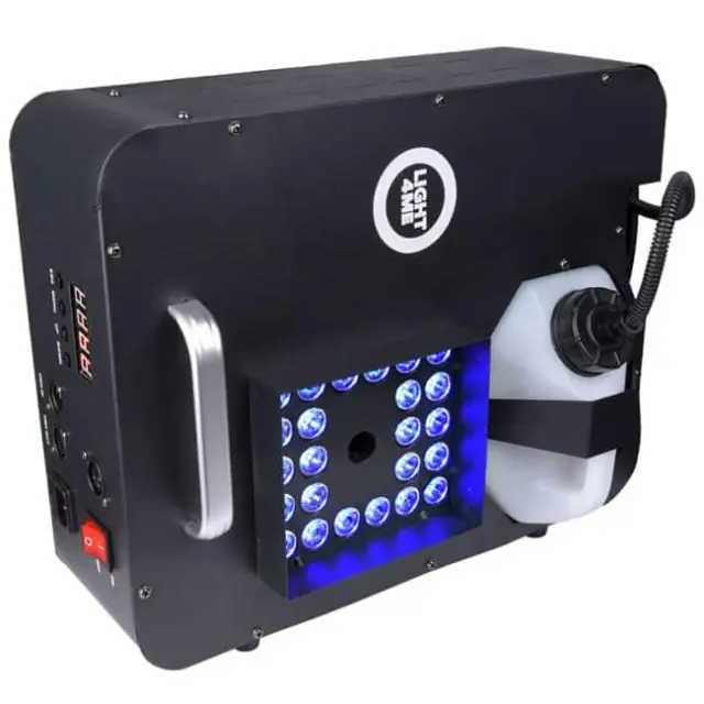 LIGHT4ME JET 1500 LED remote-controlled vertical smoke machine