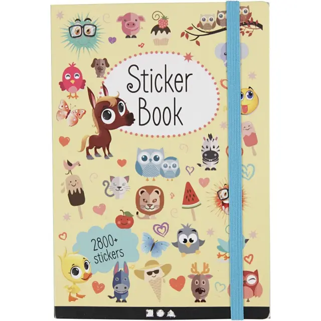 Sticker Book with 2800 AND stickers (27070) - Toys