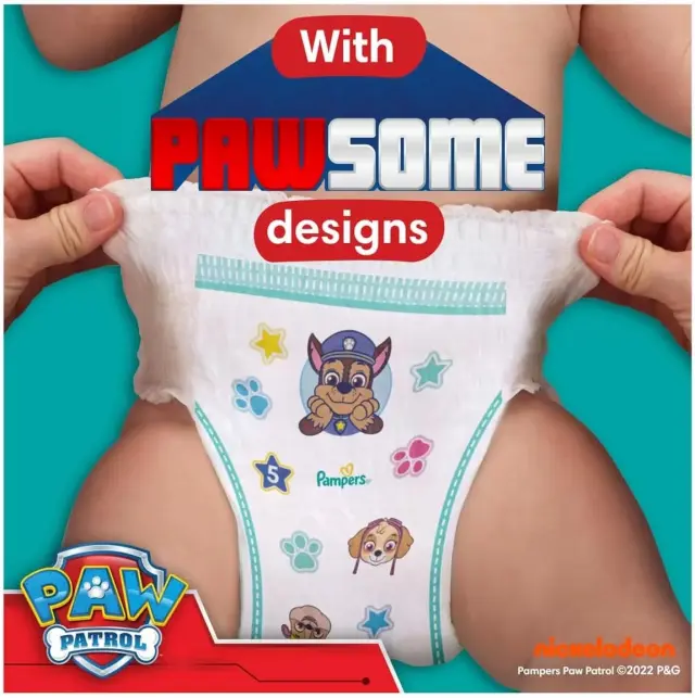 Pampers Baby-Dry πανα βρακακι Paw Patrol Edition Monthly Pack Νο4 9kg-15kg 180τμχ 2