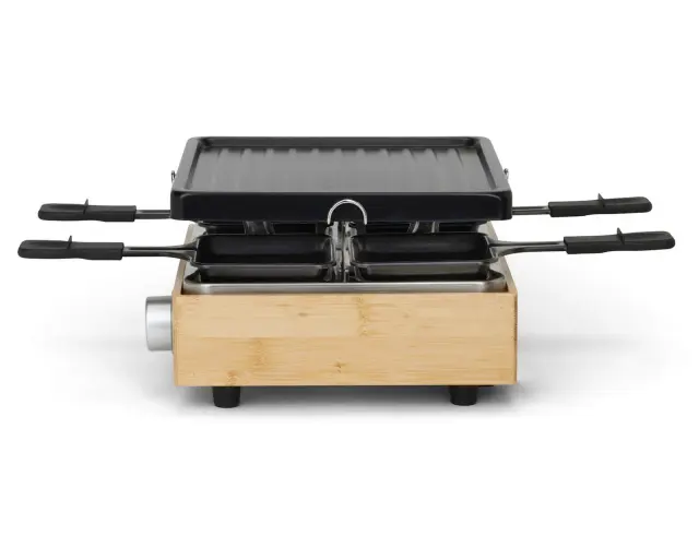 Γκριλιέρα Raclette Livoo DOC311 για 4 άτομα, με ισχύ 800W, ρυθμιζόμενο θερμοστάτη και επιφάνεια ψησίματος 23x22.5cm DOC311 2