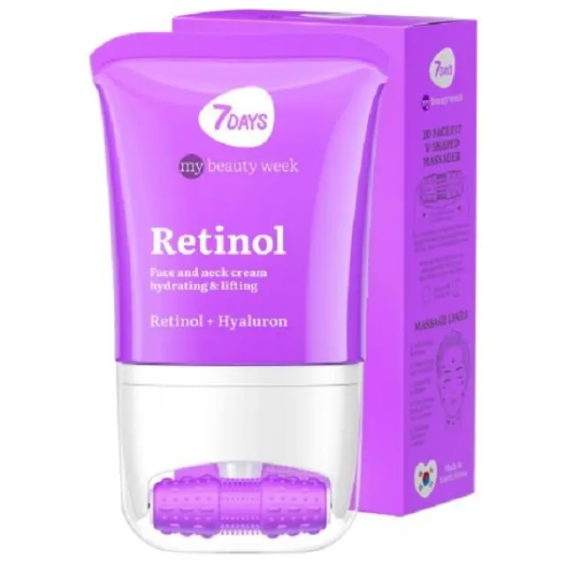 7Days Mb Retinol Face & Neck Hydra & Lift Αντιγηραντική Κρέμα Προσώπου & Λαιμού με Ρετινόλη 80ml 2