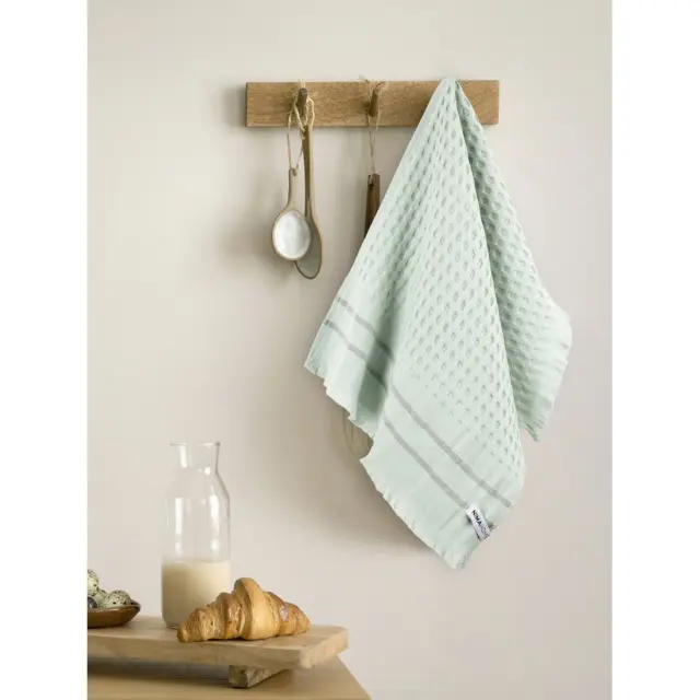 Πετσέτα Κουζίνας 40x60 280gsm Nima Waffle 100% βαμβακερό- Mint