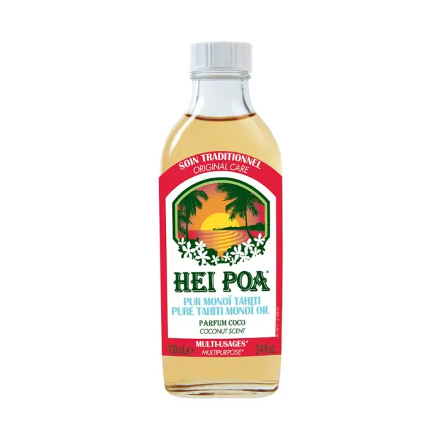 HEI POA PURE TAHITI MONOI OIL COCONUT Λάδι Monoi Πολλαπλών Χρήσεων με Άρωμα Καρύδας 100ml