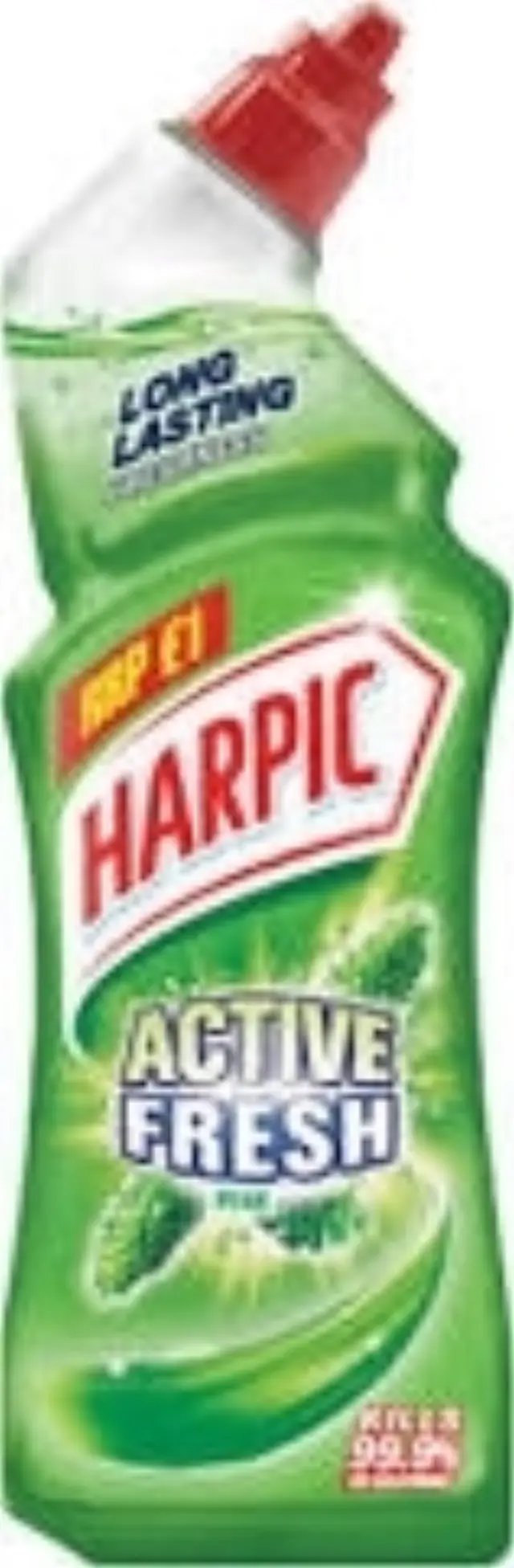Harpic Active Fresh Παχύρρευστο Υγρό 750ml Pine