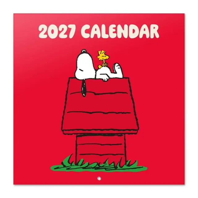 HMEΡΟΛΟΓΙΟ ΤΟΙΧΟΥ SNOOPY 2027 30X30 CALENDAR CP27003