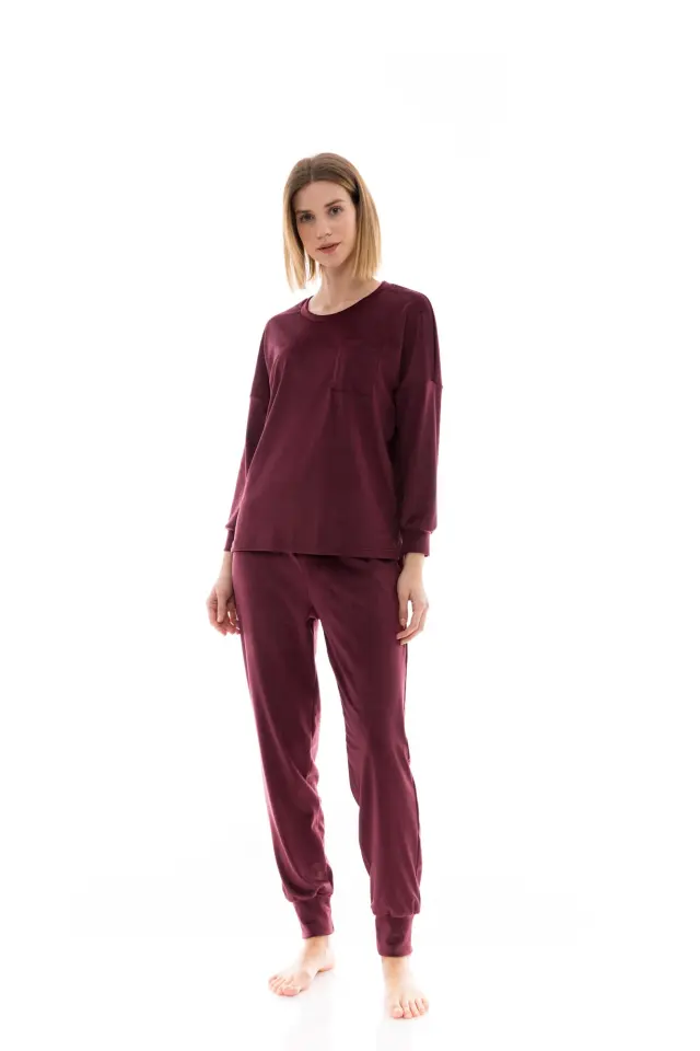 W1437 - White - PYJAMA SOFT VELVET - M