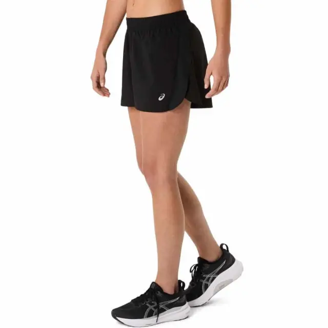 Asics Women's Core Split Shorts Μαύρο 2012D182-001 (Asics) - Large 3