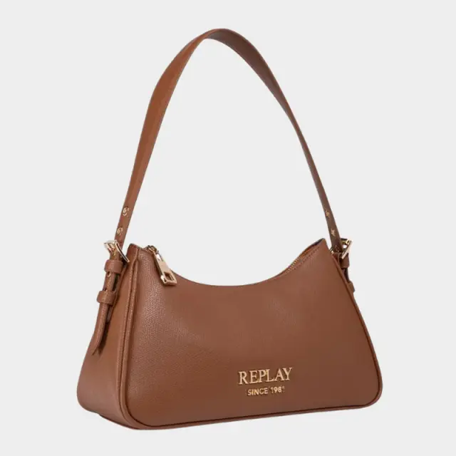 Τσάντα Ώμου Replay FW01A1.000.A7243S-C07R TAN Καφέ - ONESIZE 2
