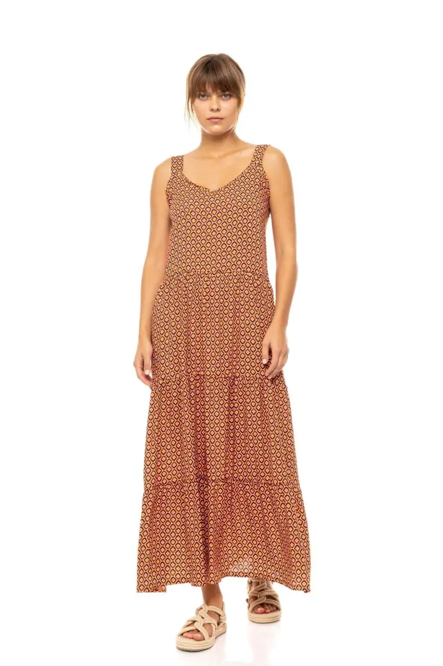 Beachwear Long Prism B614 Type Pink Label 2
