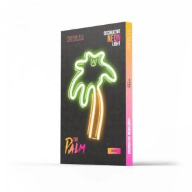 Neon LED Neolia NNE04 PALM (USB & On/Off) Πράσινο - Πορτοκαλί N64450 3