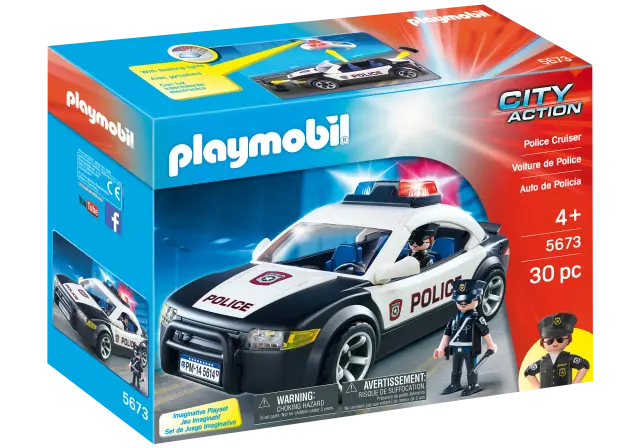 Playmobil 5673 - Action Heroes Περιπολικό όχημα αστυνομίας 2