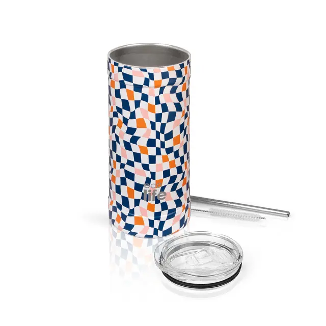 Ποτήρι Θερμός Color Squares Coffee Thermos 500ml / 33-BO-4186 (Ecolife) 2