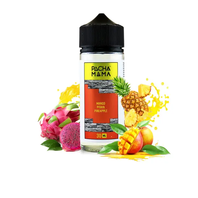 Pacha Mama Mango Pitaya Pineapple 20ml (120ml) - Charlie's Chalk Dust Flavorshots
