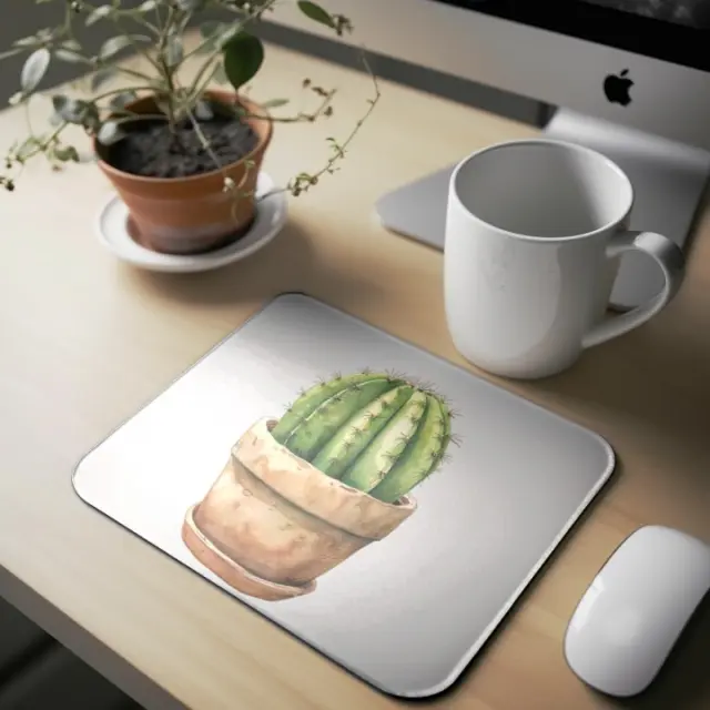 Mousepad ( cactus-04 ) Διαστάσεις: 23cm(μήκος) x 20cm (ύψος)