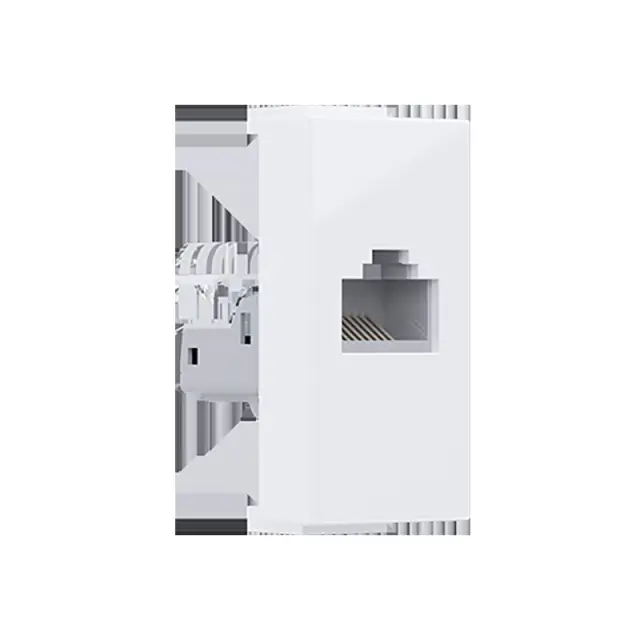 MODYS ΠΡΙΖΑ ΔΙΚΤΥΟΥ ΛΕΥΚΗ RJ45 CAT.5E IP20 ΧΩΡΙΣ ΘΩΡΑΚΙΣΗ / 10101312431