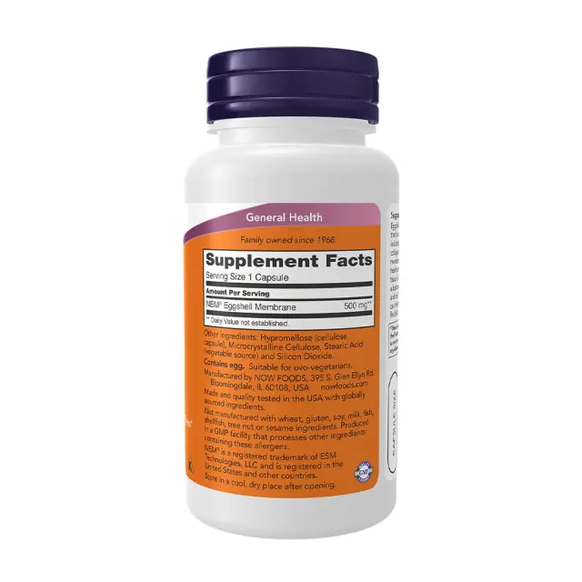 Now Foods Eggshell Membrane 500 mg 2
