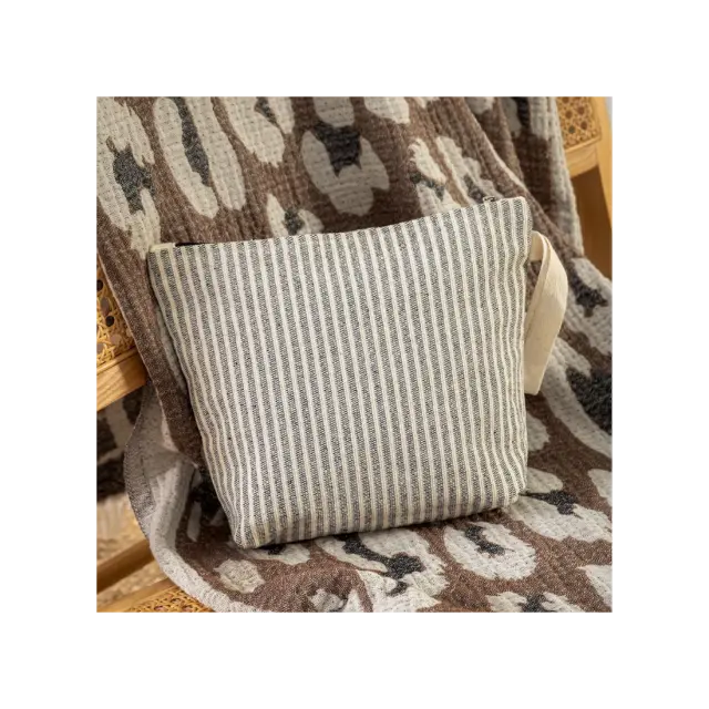 Νεσεσέρ Θαλάσσης 20x21x5 Palamaiki Pouch Black 70% Βαμβάκι-30% Πολυέστερ