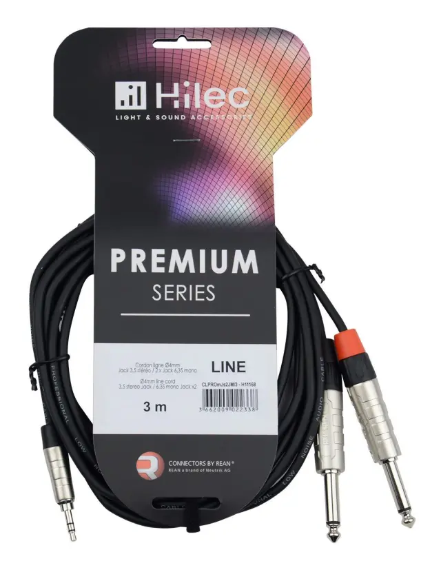HILEC CLPROmJs2JM/3 ΚΑΛΩΔΙΟ ΗΧΟΥ ΜΗΚΟΥΣ 3m