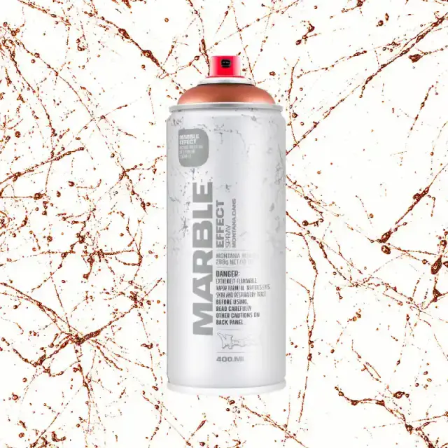 Montana Marble Effect Spray 400ml EMCopper