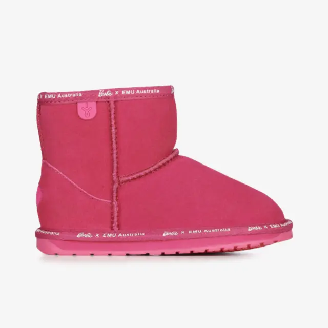Emu Μποτάκια Παιδικό δέρμα Ροζ EMU/13153 BARBIE PINK - 27