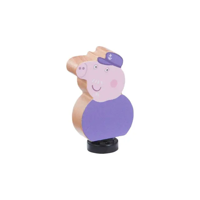 Ξύλινο τρενάκι Peppa Pig το Τρένο του Παππού Γουρουνάκι 3