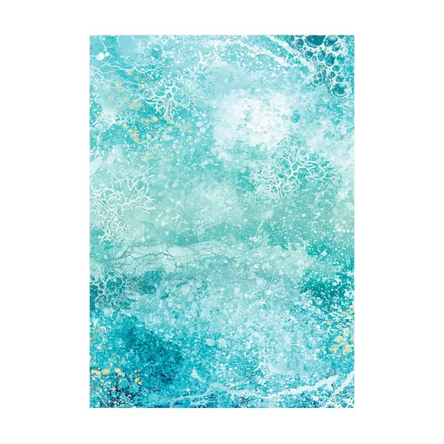 Σετ 8 ριζόχαρτα ντεκουπάζ Stamperia 10.5×14.8cm, Backgrounds, Songs of the Sea 3