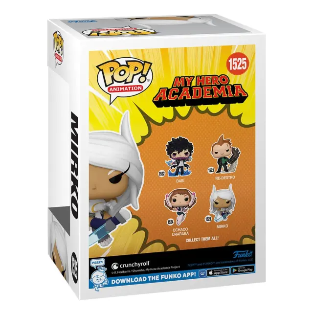 My Hero Academia - Hero League Baseball POP! Animation Vinyl Figure Mirko 9 cm 3