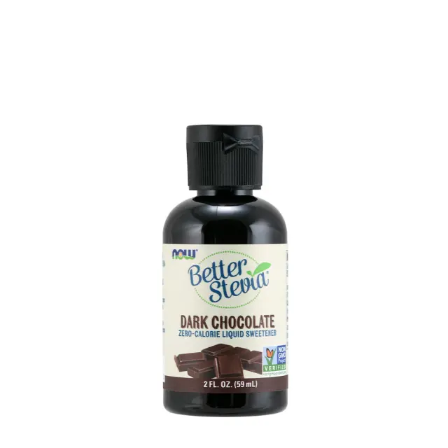 Now Foods BetterStevia Liquid Dark Chocolate, 59 ml