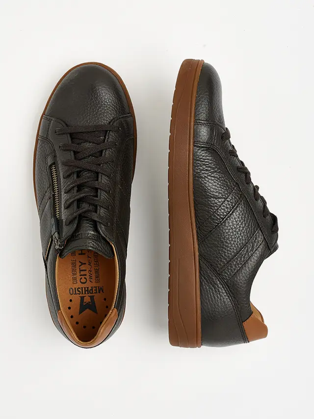 Mephisto Sneakers Ανδρικό δέρμα Καφέ MEP/HENRIK D/BROWN 3
