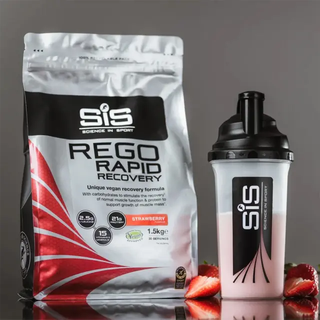 Science in Sport REGO Rapid Recovery Strawberry, 1.5 kg 3