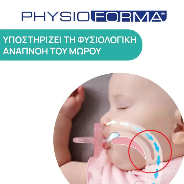 Chicco Πιπίλες Σιλικόνης PhysioForma Light Ροζ για 6-16 μηνών 2τμχ 3