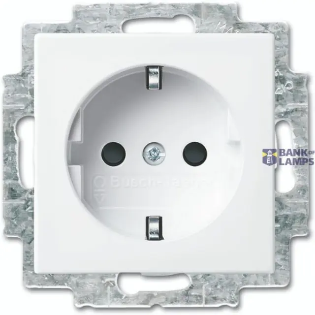 20 EURB-914 CoverPlates (partly incl. Insert) Busch-balance® SI Alpine white